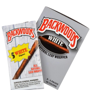 WHITE- BACKWOODS CIGARS